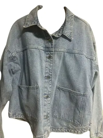 ZARA 라이트 블루 데님 자켓 L