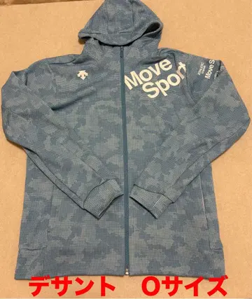 데상트 후드티 골프 골프웨어 스포츠 풀 집업