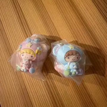 시크릿 키링 리틀트윈스타 별하늘의 엔젤 디자인 세트