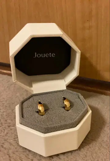 Jouete 골드 후프 귀걸이