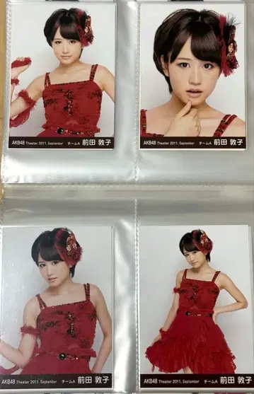 AKB 2011 Sep 마에다 아츠코 브로마이드