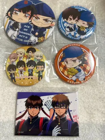 다이아 A 사와무라 미유키 캔뱃지 세트