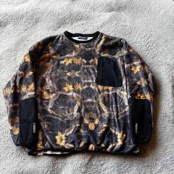 [ USED ] REVERSAL 리얼트리 올 패턴 보아 플리스 XL