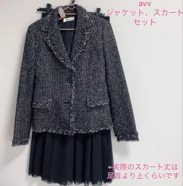 avv 자켓 스커트 세레모니 수트 세트
