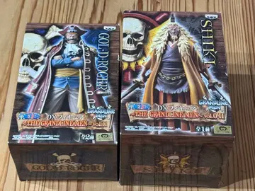 원피스 DX 피규어 미개봉 상자 약간의 흠집 골드 로저 시키 세트