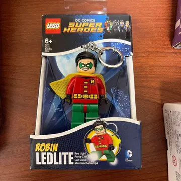 미사용 새상품 LEGO 배트맨 로빈 키 라이트 37378