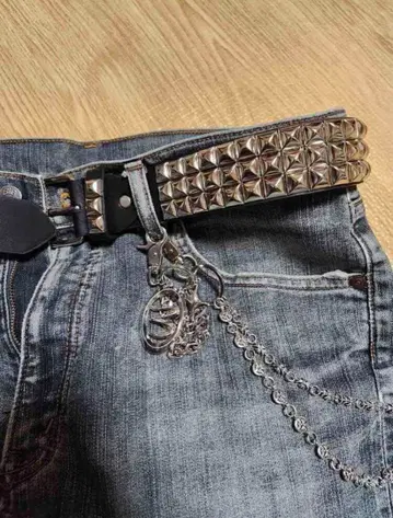 스터드 벨트 bigboy punkandyo 스케이터 sk8 y2k