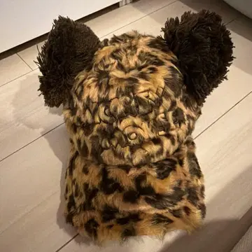 미키 레오파드 무늬 캡