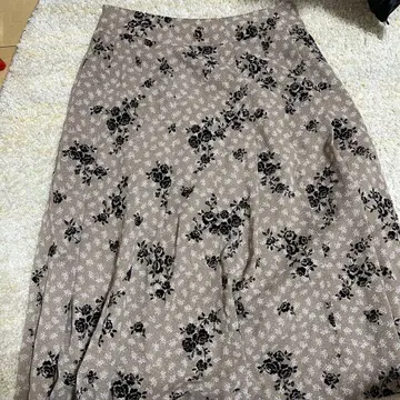 ADORE 스커트 꽃무늬