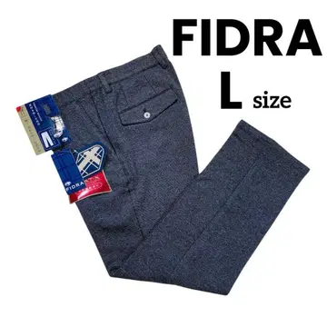 [ 새상품 ] FIDRA 롱 팬츠 L 남성용 그레이 골프