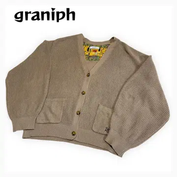graniph 클림트 콜라보 루즈핏 V넥 가디건 그라니프 완판템