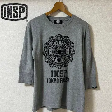 INSP 7부 소매 T셔츠 그레이 M TOKYO FINEST