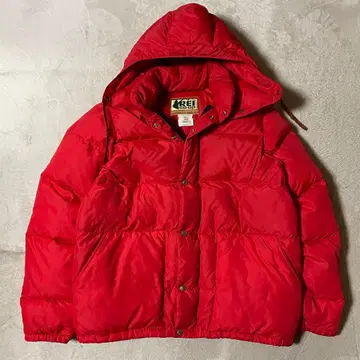 80's [ USA ] REI 아르이이아이 두꺼운 다운 자켓 빈티지