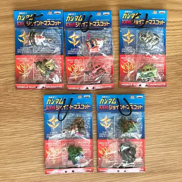 기동전사 건담 MS 조인트 마스코트 전 5종 마스코트 키체인