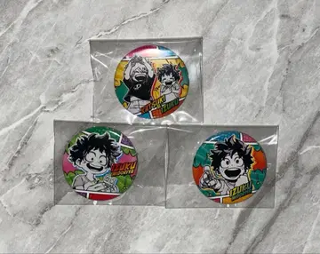 나의 히어로 아카데미아 유년기 캔뱃지 바쿠고 카츠키 미도리야 이즈쿠