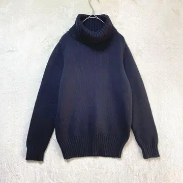 QUEENS COURT/터틀넥 니트 스웨터/2/울 롱 기장