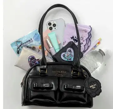 ANNA SUI mini 롱 핸들 포스트 백 BOOK ROSE