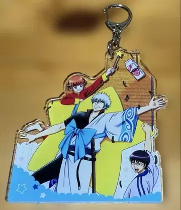 은혼 아크릴 키링 만사야 긴짱 사카타 긴토키 시무라 신파치 카구라