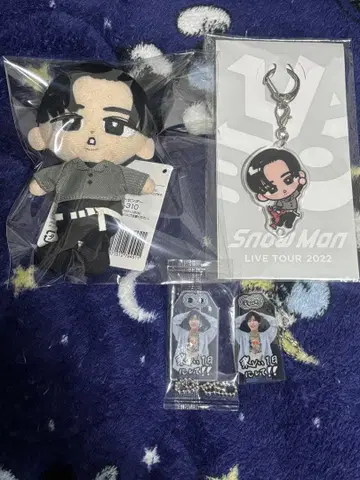 Snow Man 메구로 렌 치비누이 아크릴 키링 묶음 판매