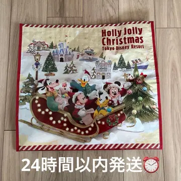 디즈니 리조트 크리스마스 쇼핑백 M
