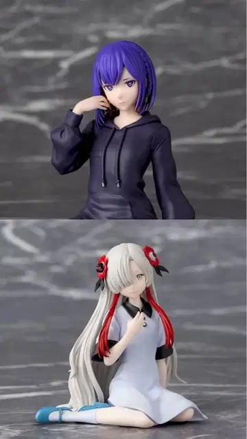 카미츠바키시 건설 중 쵸코노세 프리미엄 피규어 2개 세트