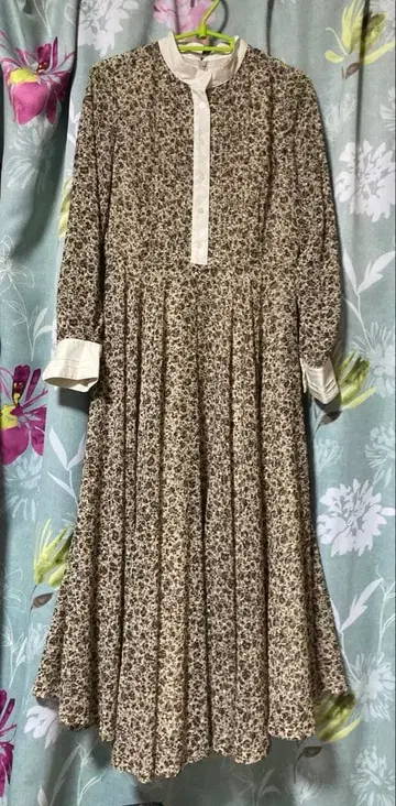 foufou 꽃무늬 롱 원피스 사이즈 1