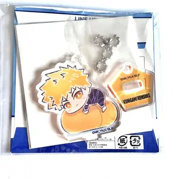 국신 렌스케 블루 록 하구미츠 아크릴 키링