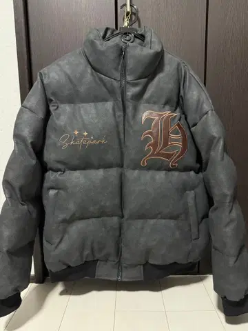 SKATE PARK 그레이 다운 자켓 M