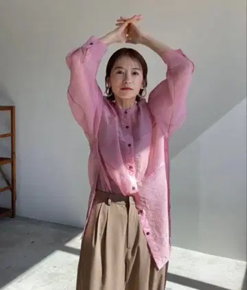 CLANE BASIC TUCK PANTS 베이지 사이즈 1