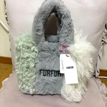 FURFUR 퍼퍼 패치워크 에코퍼 토트백