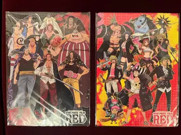 원피스 필름 RED 책받침 2장 세트