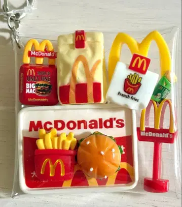 가챠 파우치 패스트푸드 데코레이션 부품 데코 부품