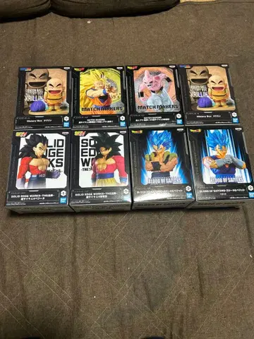 드래곤볼 피규어 세트