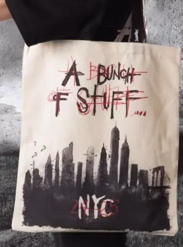 조니 뎁 회화전 토트백 A Bunch of Stuff