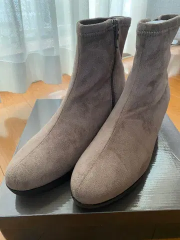 스웨이드 숏부츠 24.5cm