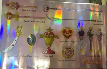 세일러문 홀로그램 포스터 아이템