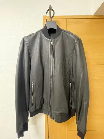 새상품 ALLSAINTS 블랙 가죽 자켓 M