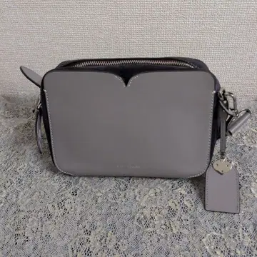 [ kate spade ] 그레이 가죽 숄더백