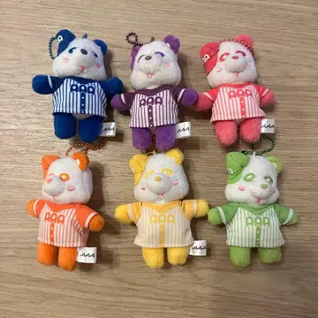 AAA 에-팬더 베이스볼 키링 컴플리트 세트