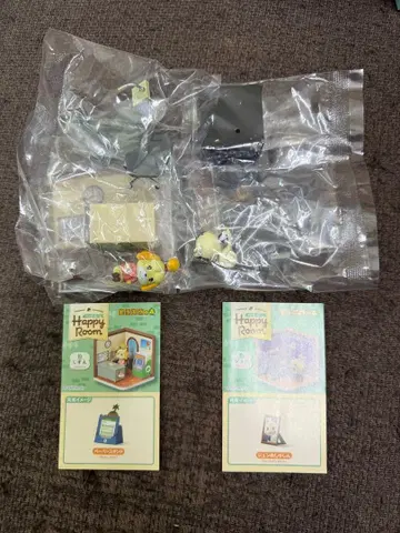 동물의 숲 해피룸 피규어 세트