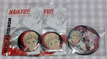 야쿠 모리스케 캔뱃지 & 특제 홀더 캔뱃지 점프샵