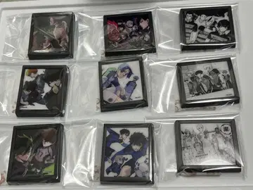 블루 록 전시회 액자 마그넷 컬렉션 컴프 세트