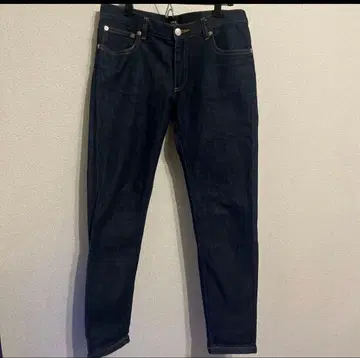 A.P.C 청바지 인디고 다크 네이비