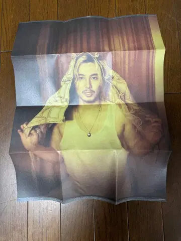 후지이 카제 3rd Album Prema 포스터와 시리얼 넘버