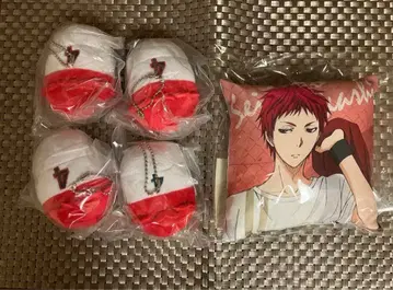 쿠로코의 농구 아카시 모찌모찌 마스코트 쿠션 스트랩 점페스