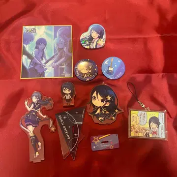 호시노 이치카 아크릴 스탠드 키링 세트 색지