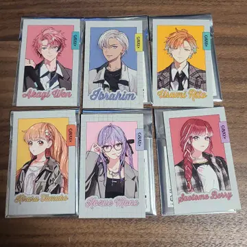 GRAY ACCENT 랜덤 폴라로이드풍 카드 컴프 세트