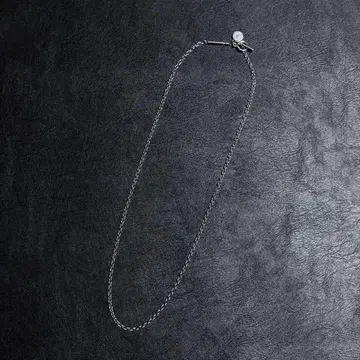 실버 체인 목걸이 카니칸식