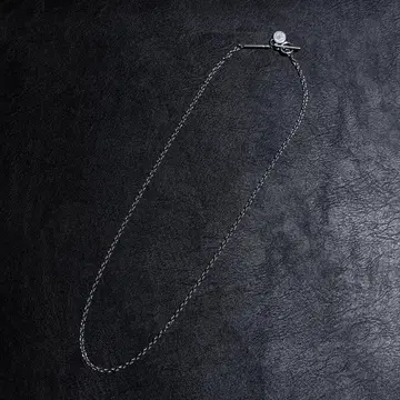 실버 체인 목걸이 카니칸식