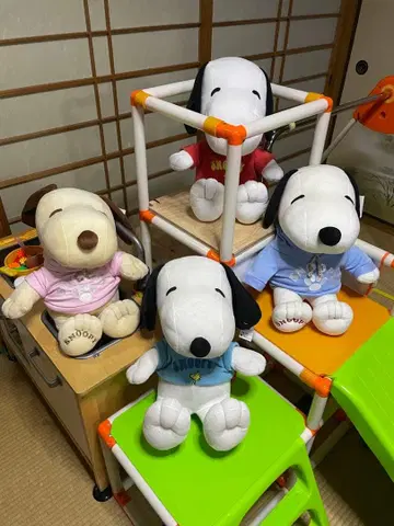 스누피 봉제 인형 세트